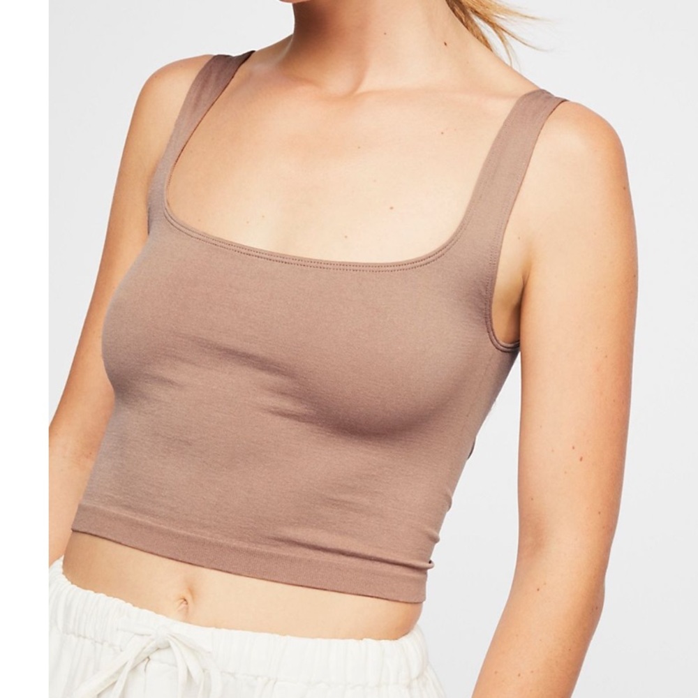 Free People Cropped Tank